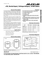 DataSheet MAX541 pdf